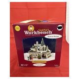 Santas Workbench Porcelain Lighted House