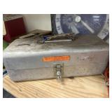 Metal Tackle Box w/Tackle