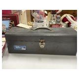 Metal Tool Box w/Assorted Hand Tools