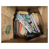 Hand Saw - Tripod - Steel Wool - License Plate