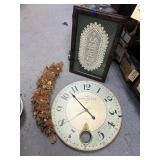 3 Pcs - Faux Flowers - Framed Doily