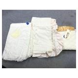 3 Pcs - Crib Blankets - Machine Stitched