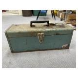 Metal Tool Box w/Assorted Hand Tools