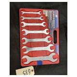 Grip 7 Pc Twin Wrench Set SAE