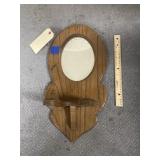 Wooden Oil Lamp Holder