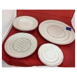 5 Pcs - Victoriana Japan Plate - Bowls - Saucers