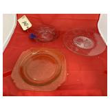 3 Pcs - Platters & Candle Holder