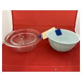 3 Bowls - Assorted Pyrex