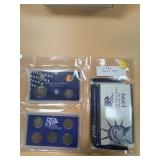 1999 Proof Set (9) Coins in Box Very Nice Set