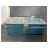 Metal Tackle Box w/Tackle