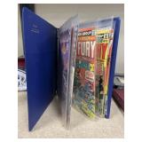 Assorted Marvel Comic Books in 3-Ring Binder
