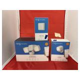 3 Pcs - Floodlight Battery - Smart Spotlight - NIB