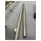 2 - Metal Pipes 53"L