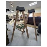 Pair Wooden Legs