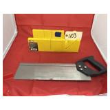 Hand Saw & Miter Box