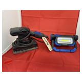 Craftsman Sander & Battery Op Light