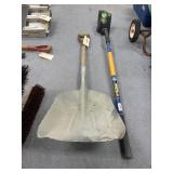 2 Pcs - Scoop Shovel & Shovel
