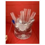 Glass Decanter Stoppers - Vintage Shot Glasses