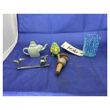 5 pcs. Mini elephant tea pot, trinket box, dï¿½cor