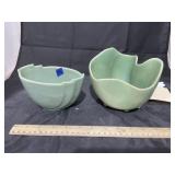 Frankoma pottery vases-2