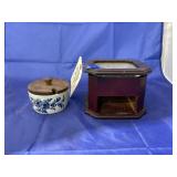 Trinket Box Jewelry Box w/Costume Jewelry