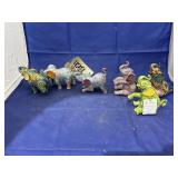 6 pcs. Hamilton collection elephant figurines