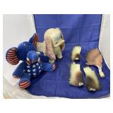 6 Pcs - Decorative Eagle Wings - Plush Elephant