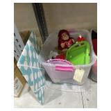 Holiday Dï¿½cor - Ribbon - Plush Toys in Bin