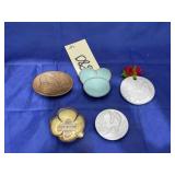 5 pcs. Fankoma Pottery Mini Dishes