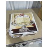 Crystal Portico 11" Pedestal Cake Plate