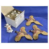 9 Pcs - 6 Angel Ornaments - 3 Wall Hangings
