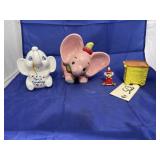 4 pcs. Walt Disney Dumbo -Timothy Toy - Figurines
