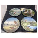 4 - Knowles Collectible Plates