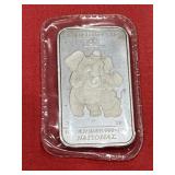 1 Troy oz. Silver Fathers Day Bar