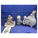 3 pcs. Precious Moments figurines