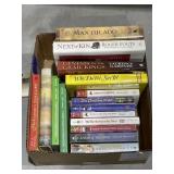 Box of Assorted Paperback & Hardback Books