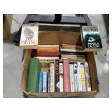 Box of Assorted Paperback & Hardback Books