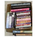 Box of Assorted Hardback & Paperback Books