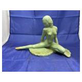 Frankoma pottery? Woman statue