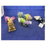 6 pcs. Assorted Collectible Elephant Figurines