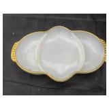 Fire King Divided Dish