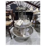 Silver Toned Elec Drink Fountain
