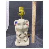 Ceramic Elephant Table Lamp