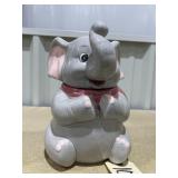 Ceramic Elephant Cookie Jar
