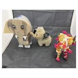 3 - Elephant Figures