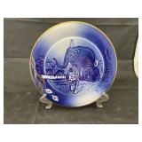 1989 Porcelain Dï¿½cor Peace on Earth Original Art