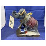 Ezra Brooks Bertha Ceramic Elephant Statue