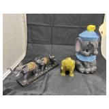 Elephant Figure - Stone Carved Elephant