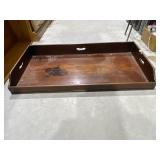 Wood Tray 35"L x 17"W