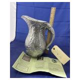 Arthur Court Metal Elephant Pitcher